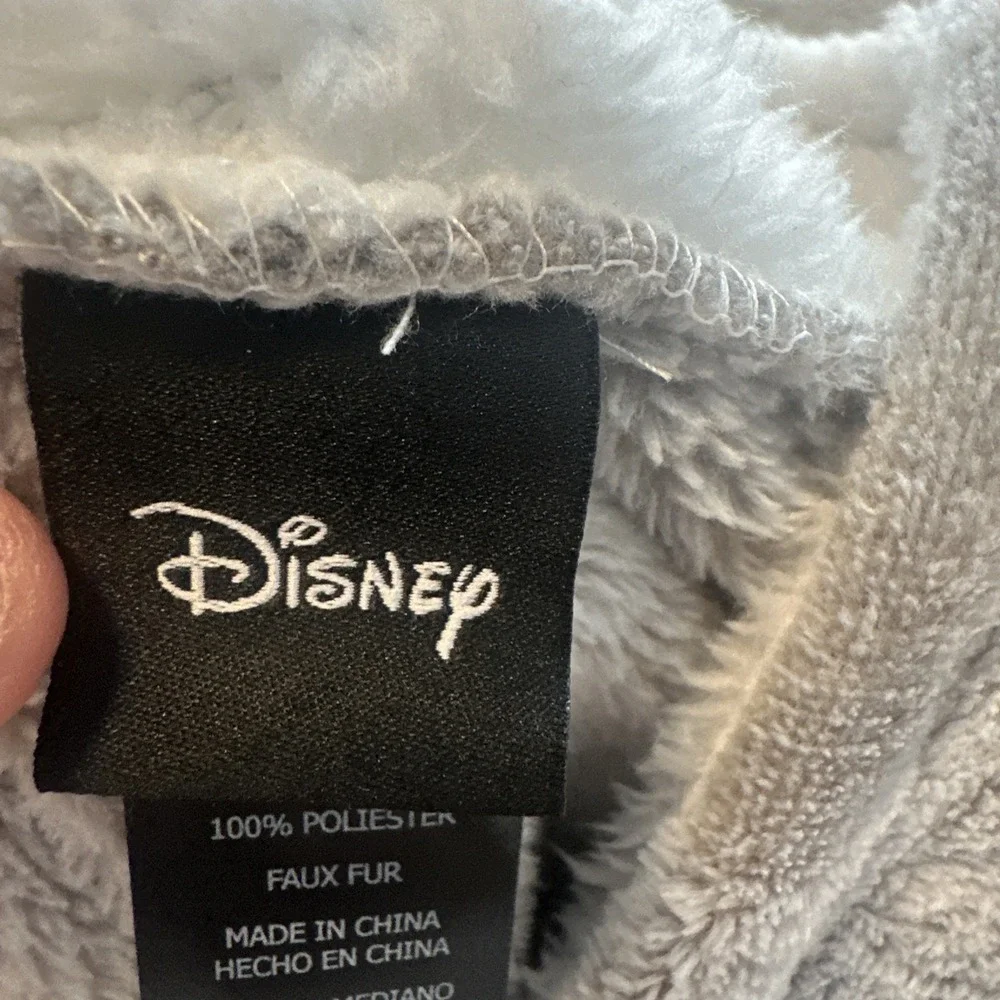 Disney Womens Fleece Lounge Hoodie Sherpa Size Medium Mickey Loungewear‎ B